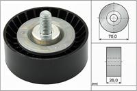 Geleide rol/omdraairol, Poly V-riem INA, Diameter (mm)70mm, u.a. für BMW