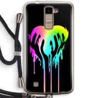 Hold My Heart: LG K10 (2016) Transparant Hoesje met koord