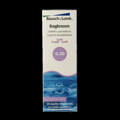 Bausch & Lomb Daglenzen -3.50 30 Stuks Bausch & Lomb Daglenzen -3.50 30 Stuks
