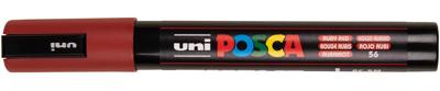 Uni POSCA paintmarker PC-5M, 1,8 - 2,5 mm, robijnrood