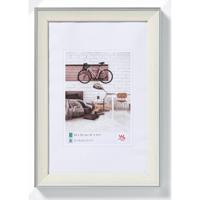 walther+ design EN040C Wissellijst Papierformaat: 30 x 40 cm Wit, Beige