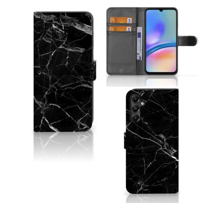 Samsung Galaxy A05s | Bookcase | Marmer Zwart - Origineel Cadeau Vader