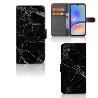 Samsung Galaxy A05s | Bookcase | Marmer Zwart - Origineel Cadeau Vader