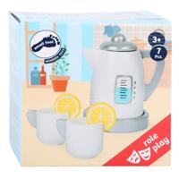Small Foot Houten Theeset met Waterkoker, 7dlg. Small Foot Houten Theeset met Waterkoker, 7dlg.