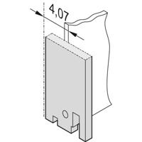 Schroff 30118330 Frontpaneel (b x h x d) 128.4 x 2.5 x 2.5 mm 1 stuk(s)
