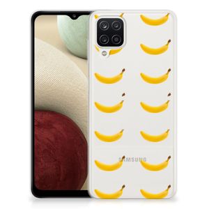 Samsung Galaxy A12 Siliconen Case Banana