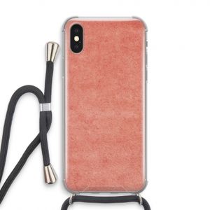 Marrakech Walls: iPhone XS Transparant Hoesje met koord