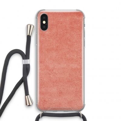 Marrakech Walls: iPhone XS Transparant Hoesje met koord