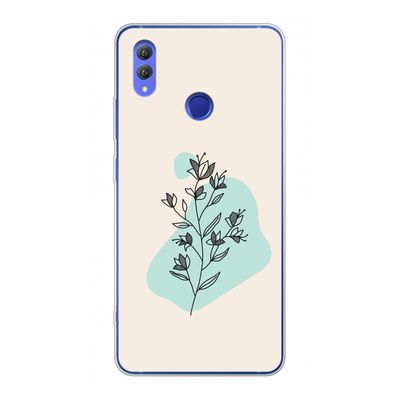 Violets are blue: Honor Note 10 Transparant Hoesje