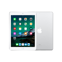 Refurbished iPad 2018 128 GB Zilver Als nieuw - thumbnail