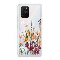 Painted wildflowers: Samsung Galaxy S10 Lite Transparant Hoesje