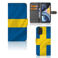 Motorola Moto G22 Bookstyle Case Zweden