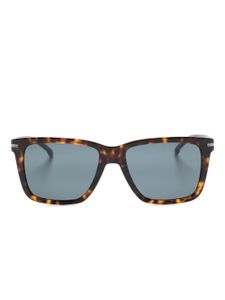 BOSS lunettes de soleil 1598/SS à monture carrée - Marron