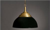 Nostalgische hanglamp antiek brons groen 10166 70cm