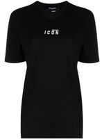 DSQUARED2 t-shirt à logo imprimé - Noir - thumbnail