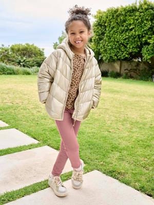 Gekleurde tregging Basics voor meisjes rouge