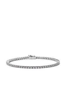 DE BEERS bracelet Eternity Line en or blanc 18ct - Argent