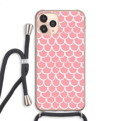 Dakpannetjes: iPhone 11 Pro Max Transparant Hoesje met koord