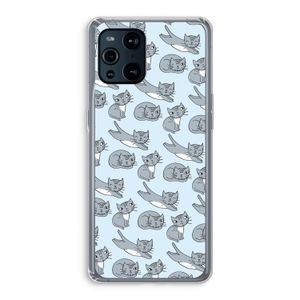 Poezen: Oppo Find X3 Transparant Hoesje