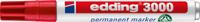 Edding permanent marker 3000 rood
