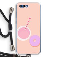Donut: Honor 10 Transparant Hoesje met koord