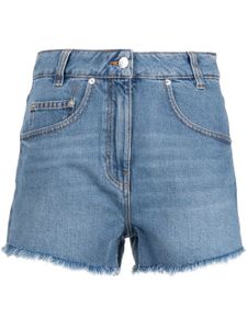 IRO short en jean Japa à taille basse - Bleu