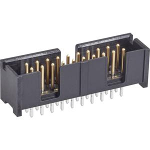 TE Connectivity 5103308-1 Male connector Rastermaat: 2.54 mm Totaal aantal polen: 10 Aantal rijen: 2 1 stuk(s)