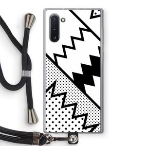 Pop Art #5: Samsung Galaxy Note 10 Transparant Hoesje met koord