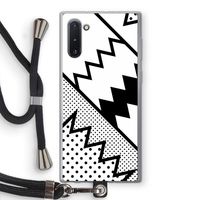 Pop Art #5: Samsung Galaxy Note 10 Transparant Hoesje met koord