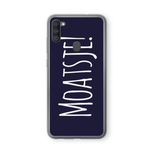 Moatsje!: Samsung Galaxy A11 Transparant Hoesje