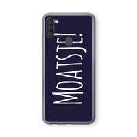 Moatsje!: Samsung Galaxy A11 Transparant Hoesje