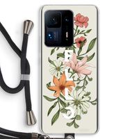 Hello bloemen: Xiaomi Mi Mix 4 Transparant Hoesje met koord