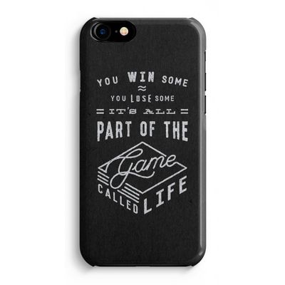 Life: iPhone 8 Volledig Geprint Hoesje