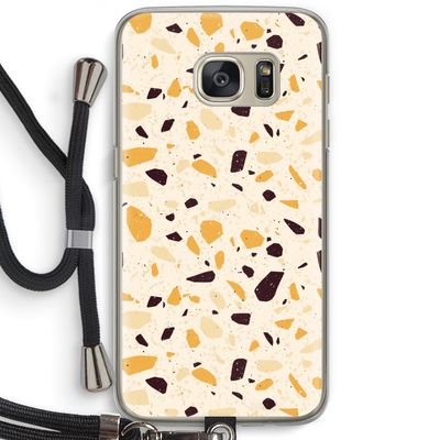 Terrazzo N°13: Samsung Galaxy S7 Transparant Hoesje met koord