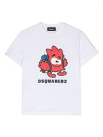 DSQUARED2 KIDS t-shirt à imprimé graphique - Blanc - thumbnail