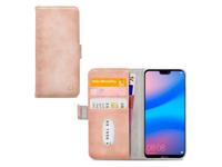 Mobilize Mobilize Elite Gelly Wallet Book Case Huawei P20 Lite Soft Pink