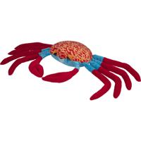 Knuffeldier Krab - zachte pluche stof - premium kwaliteit knuffels - rood/blauw - 120 cm