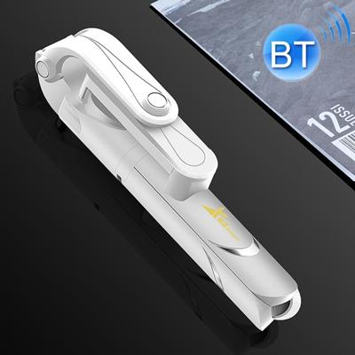 XT-09 multifunctionele live broadcast mobiele Bluetooth zelfontspanner Pole statief (wit)