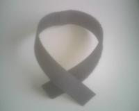 Klittebandriem 20mmx300mm zwart 10 stuks - 15 stuks