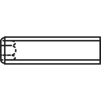 TOOLCRAFT 222523 Stifttap M5 10 mm Staal 20 stuk(s)