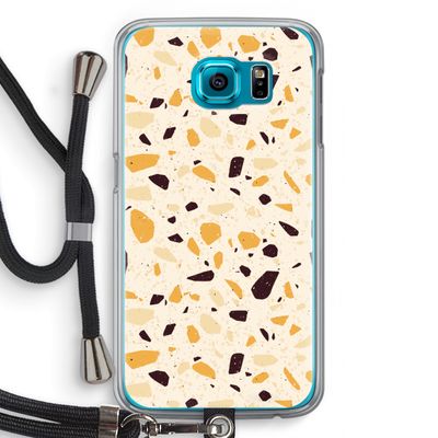 Terrazzo N°13: Samsung Galaxy S6 Transparant Hoesje met koord