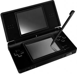 Nintendo DS Lite draagbare game console 7,92 cm (3.12") Touchscreen Wifi Zwart