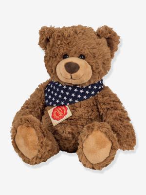 TEDDY HERMANN knuffel met sjaal 30 cm TEDDY HERMANN bruin