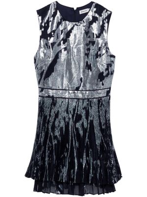 Simkhai robe courte Selkie en jean - Noir