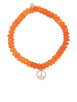 Sydney Evan bracelet en or 14ct serti d'opale - Orange - thumbnail