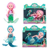 Toi-Toys Mermaids Zeemeerminpop Dream Hair, 11cm - thumbnail