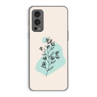 Violets are blue: OnePlus Nord 2 5G Transparant Hoesje