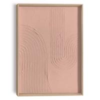 Reinders - Arches Terra Pink - Craft Art Schilderij 40x30cm Hout