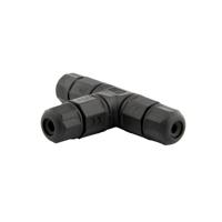 Waterdichte IP68 T-connector 2 en 3-aderig Waterdichte IP68 T-connector 2 en 3-aderig