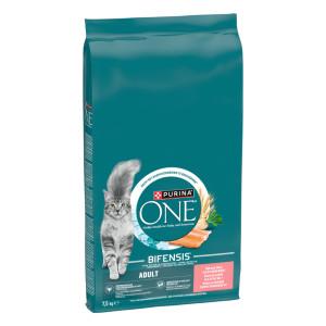 Purina One Adult met zalm kattenvoer 3 x 3 kg
